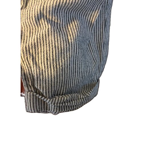 Women's J. Crew Linen Drawstring Cropped Pants Sz 4 - will fit 6 - Picture 2 of 3